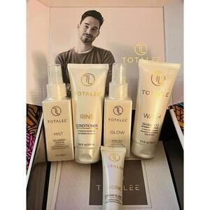 Totalee Package: Shampoo, Conditioner,  Leave In, Creme Elixir,  Shine Mist